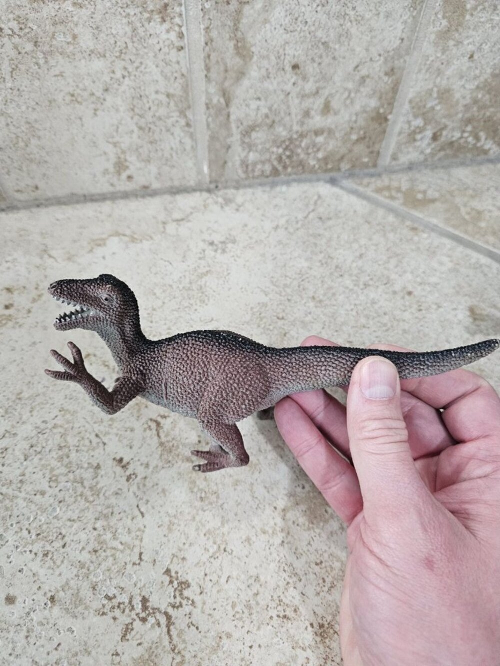 Vintage 3 Action Figure Realistic Dinosaur Lot 8" Play Pretend Display Rare - Picture 6 of 8